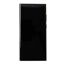 OLED Frame Assembly for Samsung Galaxy S23 Ultra Graphite Red Aftermarket
