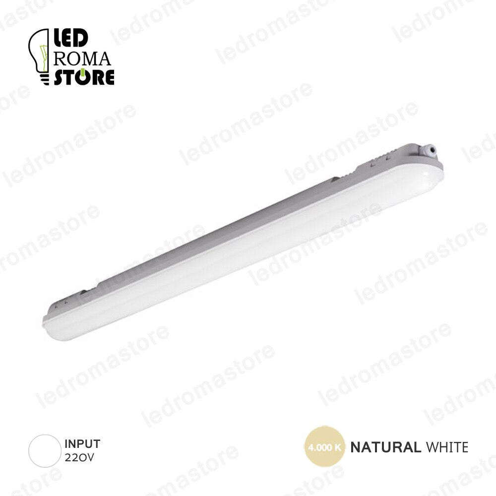 Plafoniera Triproof LED 40W IP65 4000K | Lampada Stagna Professionale