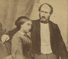 QUEEN AND PRINCE ALBERT. CDV.