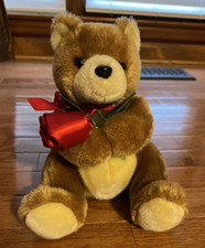 Ty Beanie Baby "Always" the Bear Holding Rose Beanie Plush 2004