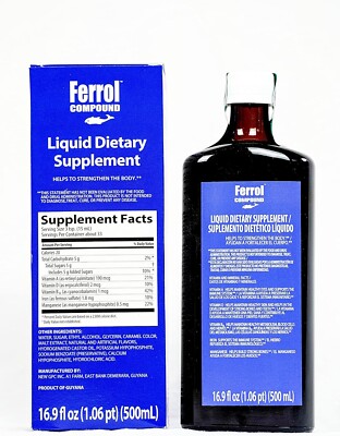 Ferrol Compound Dietary Supplement 16.9 oz (500mL)