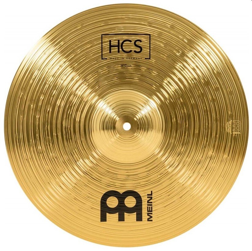 Meinl HCS16C Piatto Per Batteria Crash 16" cymbal 16 pollici made in Germany