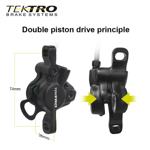 Tektro HD-E350 E-bike Hydraulic Brake Electric Power Control 2pin Front/Rear - Picture 4 of 14