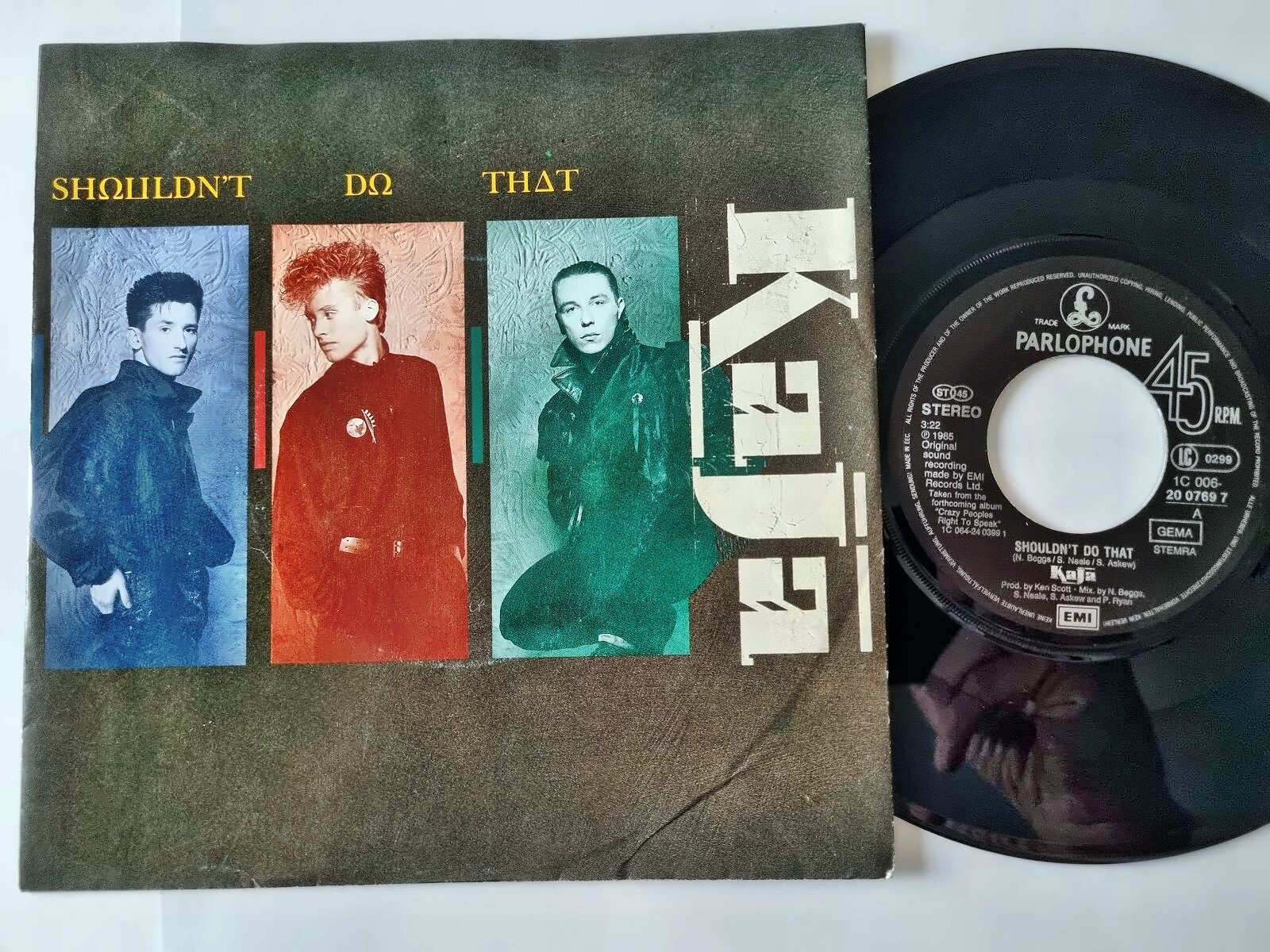 Kaja/ Kajagoogoo - Shouldn't do that 7'' Vinyl Germany