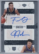 2017-18 PANINI DOMINION RC DUAL SIGNATURES FRANK MASON III/JUSTIN JACKSON #11/25