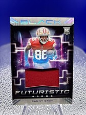 2022 Panini Black DANNY GRAY ROOKIE Futuristic 49ers /99