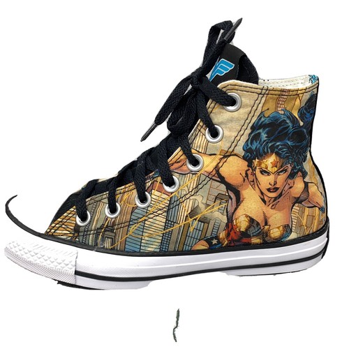 Wonder Woman Converse Woman's High Top Sneakers. eBay