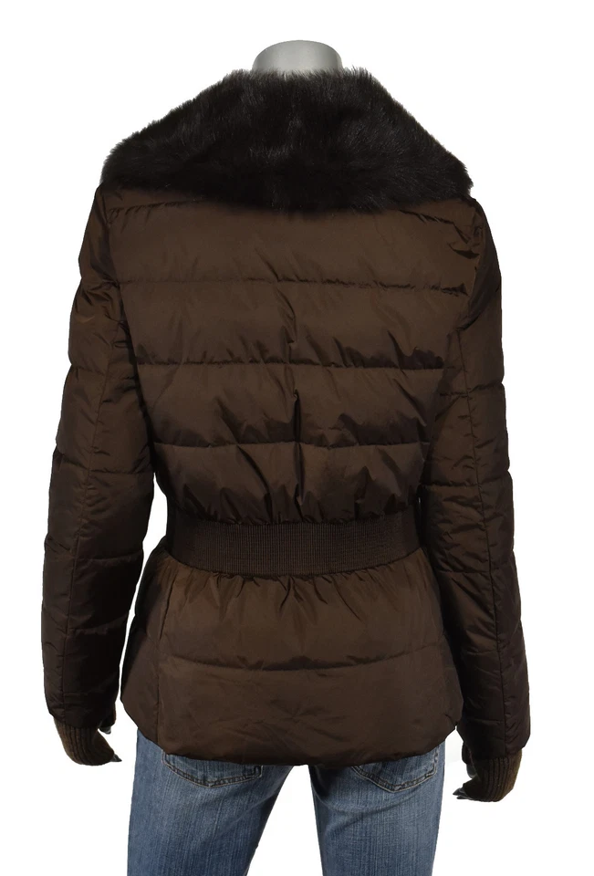 Ralph Lauren Purple Label Kelly Down Shearling Fur Cashmere Jacket M New $2290 - Image 2 of 2