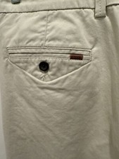 Chaps Men's Khaki Straight Fit Chino Pants Size 32 x 32