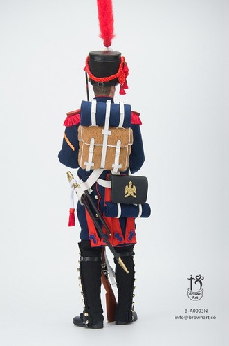 Modellino Artiglieria Guardie Guerra Napoleone 1/6 BROWN ART B-A0003N - Foto 14 di 15