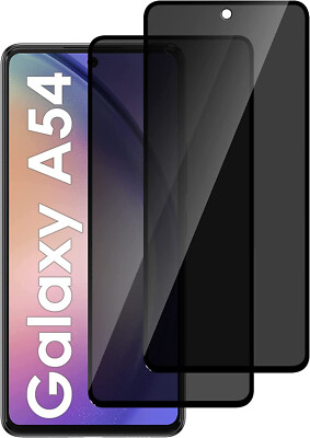 2X For Samsung Galaxy A54 5G Privacy Anti-Spy Tempered Glass Screen Protector