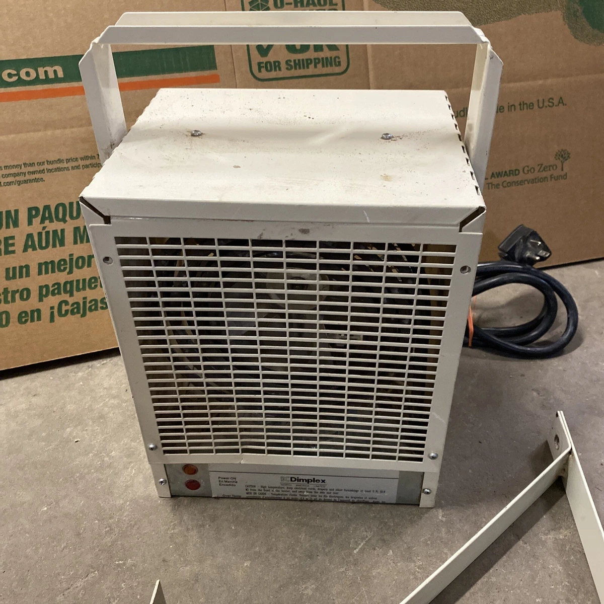 DIMPLEX Garage Workshop Forced Air Heater, DGWH4031 W/Hanger 4000 Watt |  eBay