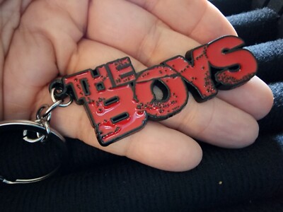 THE BOYS METAL KEYCHAIN LOGO Amazon Prime TV Series
