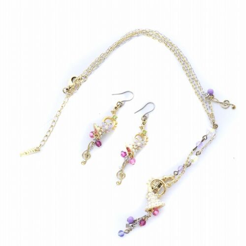 Used Anna Sui Earrings Necklace For Both Ears Set… - image 1