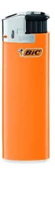 10x BIC Maxi J38 Orange Original Electronic Feuerzeug mit Kindersicherung