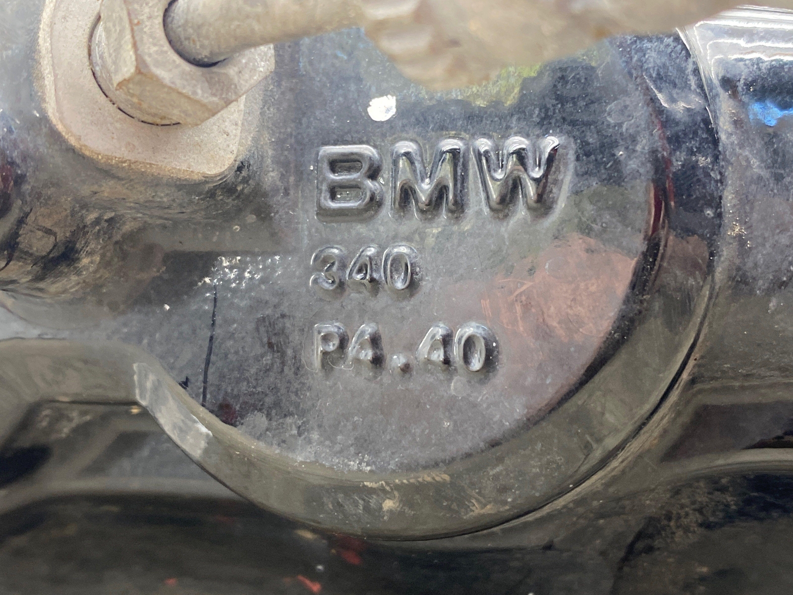 2014 2015 2016 2017 2018 2019 BMW I8 OEM FRONT LEFT BLACK BRAKE CALIPER