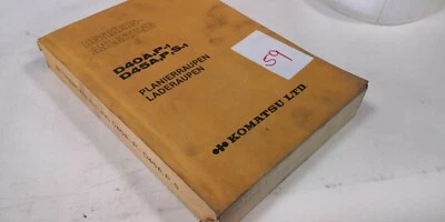 Komatsu Shop Manual Handbuch Werkstattbuch Betriebsanleitung D 40 D 45 Raupe - Bild 1 von 4