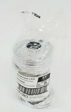 B&K Industries 158-604 0.75" Escutcheon Low Pattern Chrome-Plated Steel 25 Count