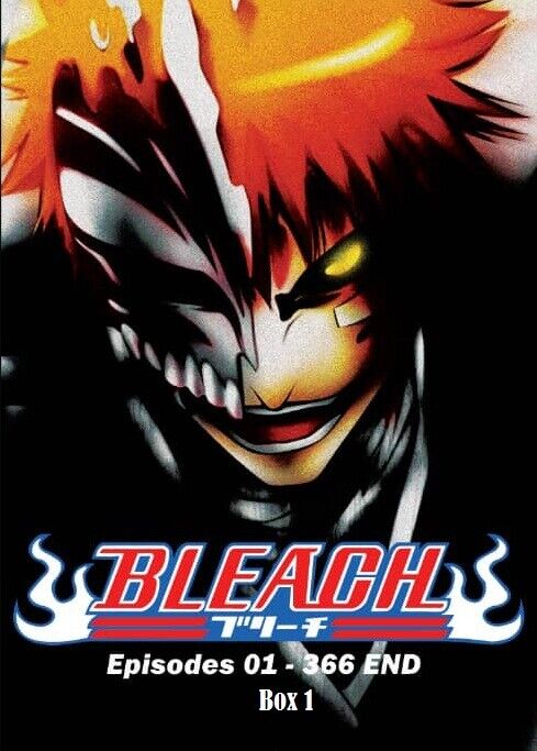 Bleach Complete Series (Episode 1-366 End) + Movies English Dub