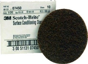 4'' Scotch-Brite Surface Conditioning Disc 3M 07450 10pc