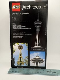 LEGO ARCHITECTURE: Seattle Space Needle 21003 Retired New: Sealed, SHIPS FAST!