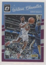 2016-17 Panini Donruss Optic Purple Prizm Wilson Chandler #89 0ts