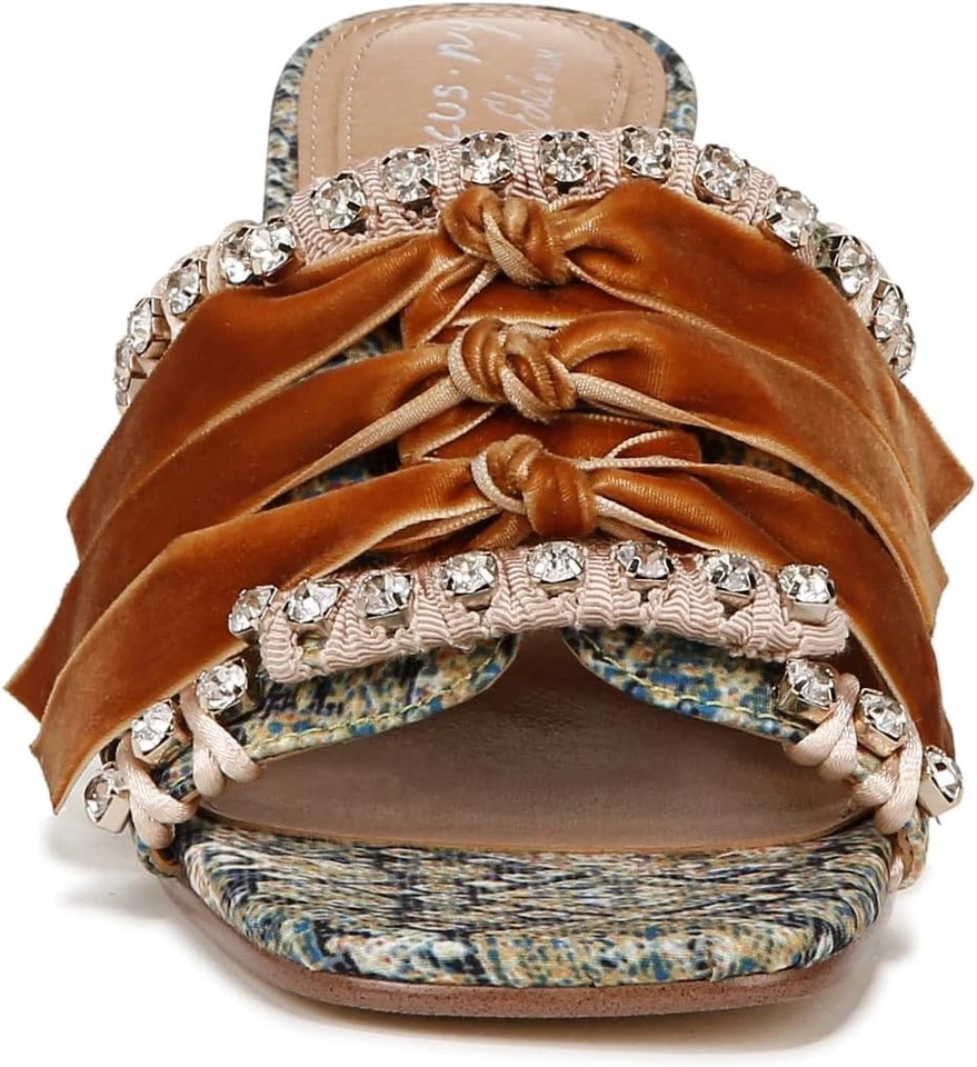 Sandalia Circus NY by Sam Edelman para mujer Vera Ocean Sapphire multi tacón nueva sin caja Foto 3 de 4