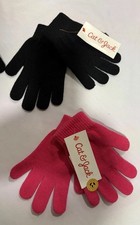 Cat  Jack Kids two pairs Pink-black, black-black,beige and black Knit Gloves  15