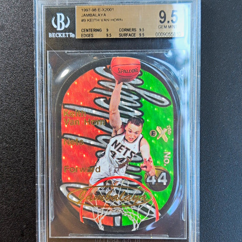 Keith Van Horn #9 1997 Skybox E X2001 Jambalaya card