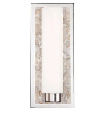 WAC Lighting WS-6312-CH 12'' LED Dimming Bathroom Bar Light w/EtcheSafety Glass