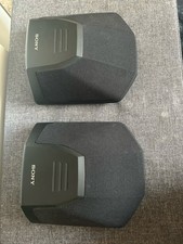 UNTESTED Vintage Sony SS-SR991 Surround Sound Speakers Pair 16 Ohm