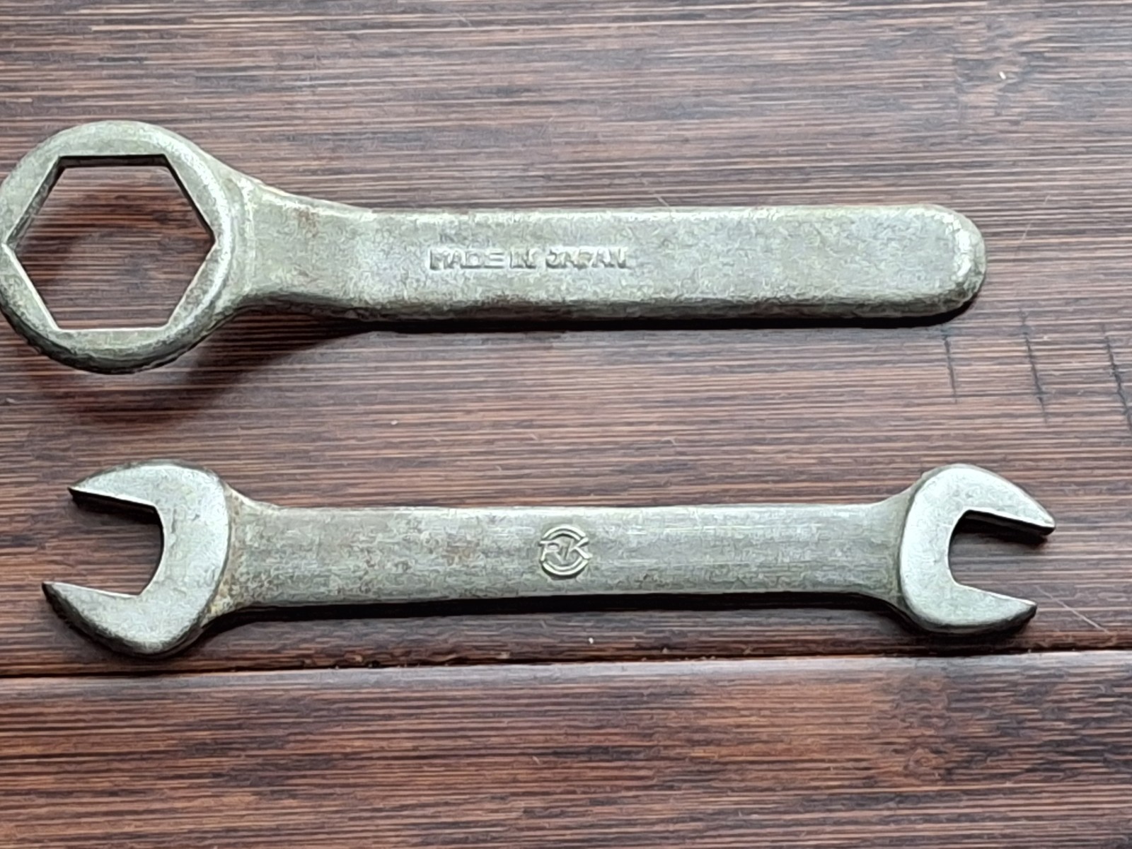 1973 Suzuki TM 75 Spark Plug Wrench & RK 10mm / 12mm Wrench Made In Japan