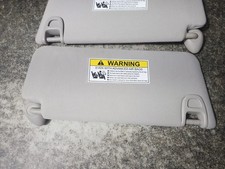 16 17 18 19 20 21 Honda Civic Left Sun Visor Sunvisor Shade Gray Used Oem 16 17 18 19 20 21 Honda Civic Left Sun Visor Sunvisor Shade Gray Used Oem