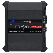 Stetsom 3000 Watts RMS Amplifier Mono Full Range 1 Ohm BRAVO ATTACK 3000 1