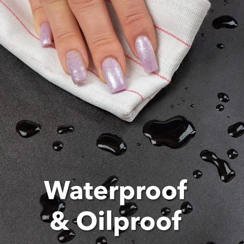Waterproof Vinyl Apron Black .8mm Heavy Duty for Dog Grooming Fish Cleaning image 3
