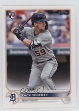 2022 Topps Series 1 Factory Set Variation Zack Short (Large RC Logo) #148 ut4