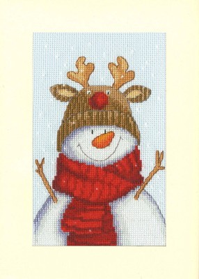 My Little Rudolph - Weihnachtskarten Kreuzstich Set von Bothy Threads
