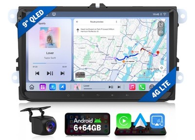 Für VW Tiguan Multivan V Vento Autoradio Android 13 8Kern CarPlay GPS DAB+ Radio