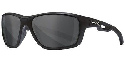 Wiley X Matte Black Wrap Sunglasses w/ANSI Z87.2+ Impact Resistant Lens