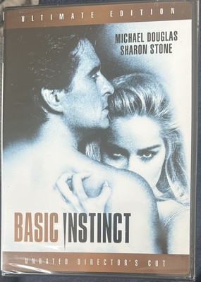 BASIC INSTINC:1992, Ultimate Edition ; Michael Douglas Sharon Stone, Free Shp