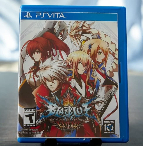 BlazBlue: Chrono Phantasma Sony PlayStation PS Vita, 2014 - Cover art reprinted