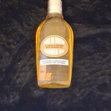 L  OCCITANE Almond Shower Oil Cleansing  Softening Body, 250ml