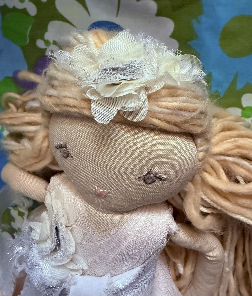 Pottery Barn Kids X Rachel Ashwell Anna Diseñador Muñeca de Peluche Juguete Princesa Ballet Foto 4 de 4