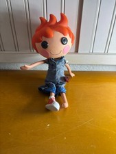 Lalaloopsy Boy Doll Ace Fender Bender con 1 scarpa 2010 rara