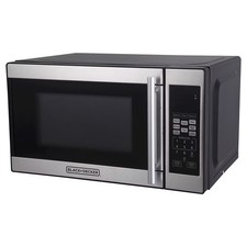 Horno microondas BLACK+DECKER 0,7 pies cúbicos 700 W - negro - EM720CPN-P: encimera,