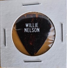 WILLIE NELSON guitar pick -- Willie s 1st pick!