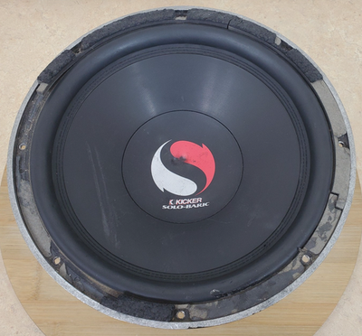KICKER SOLO-BARIC サブウーファー Kicker Solo-Baric S12c Subwoofer Old Skool - 1990's Car Sub | eBay