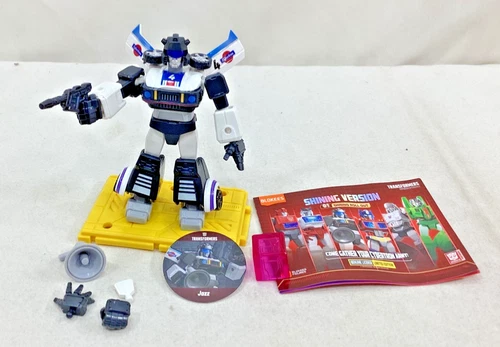 Blokees G1 Transformers Shining Version 1985 Series Jazz Figure FREESHIP