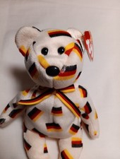Ty Beanie Baby Deutschland the Bear Germany Flag German