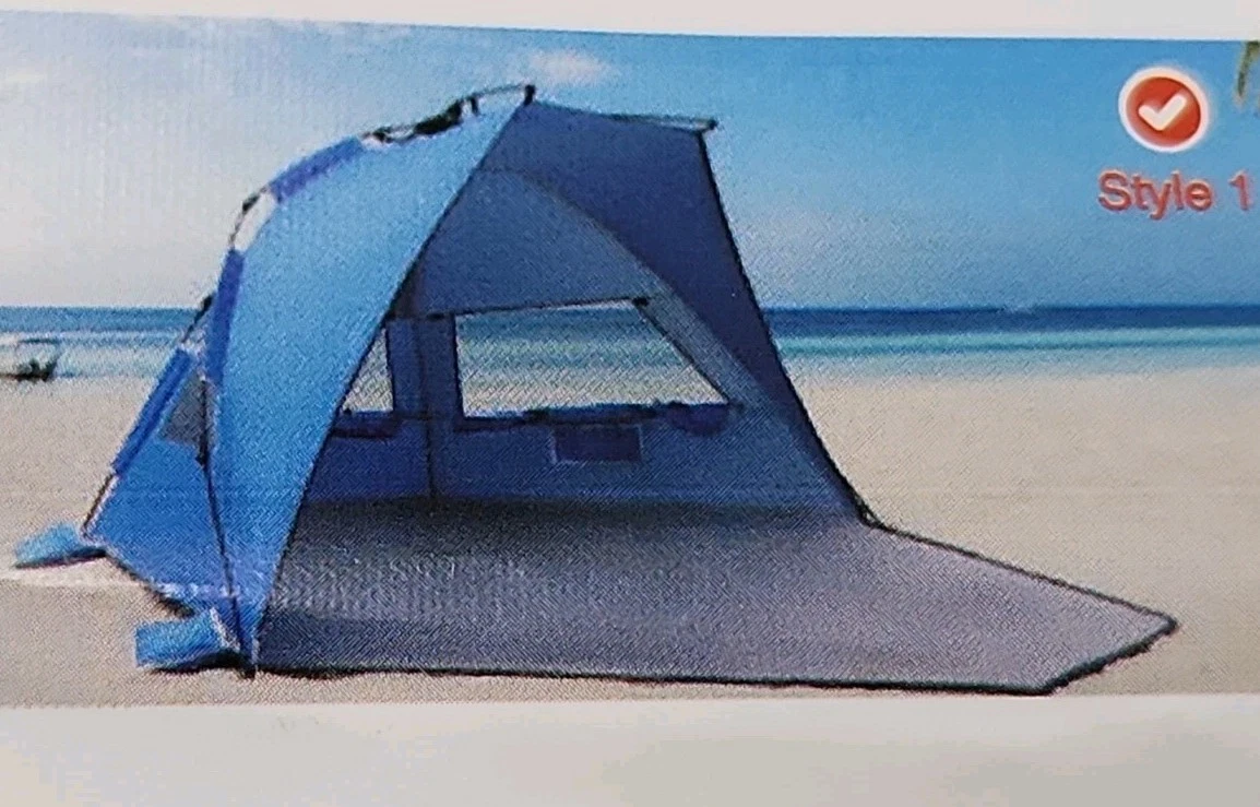 NEW Elegear Cumbrex Beach Tent with 360^ Removable Canopy 4-6 People